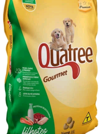 Quatree gourmet filhotes 10 quilos 