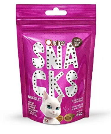 Snacks Nuggets Bola Pelo 60 gramas 